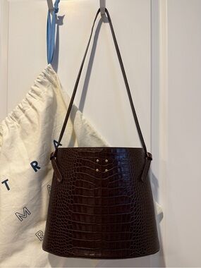 Trademark Sybil Faux Croc Bag
